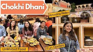 Chokhi Dhani Jaipur | Rajasthani Food Village | Best place to visit with friends & family 