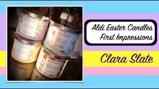 Aldi Easter Candles 2021 First Impressions