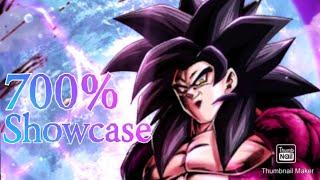 SSJ4 GOKU 700% Showcase | Dragonball Legends