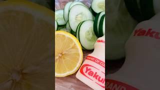 | #lemon #cucumber #yakult #refreshing #healthydrink #fyp #ytshorts #youtubeshorts