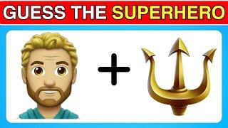 Guess the Superhero by Emoji | Marvel & DC Superheroes | Emoji Quiz