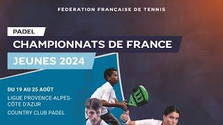 Championnats de France Juniors U18 Filles - FINALE - Jovasevic/Talano vs Barla / Lambert