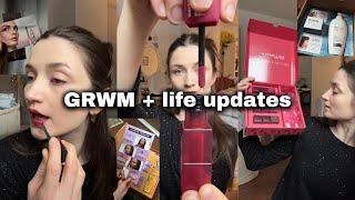 life updates, GRWM, PR unboxing, opening up and being raw…