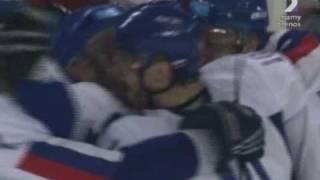 Marian Gaborik - 2nd goal - SVK - RUS - Torino 2006