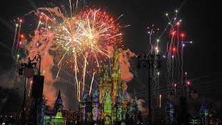 4K Happily Ever After Fireworks 2020 Magic Kingdom West Plaza Garden