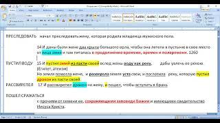 **65. Откровение 12:14.  два крыла большого орла. Спасение и Суд