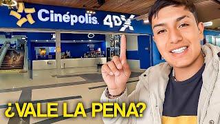 ¿CÓMO ES UN CINE 4D? | ¿Qué tan costoso es?, *Nos REGAÑAN por GRABAR*, Cine Colombia va Cinépolis