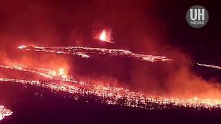 UH Hilo researchers use drones to aid lava monitoring