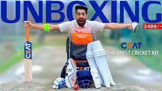 UNBOXING a New CEAT Cricket Kit | Full Size Cheapest Kit For Beginners