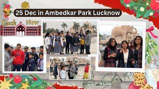 25 Dec in Ambedkar Park Lucknow | Public Reaction on crismas  | Lucknow | Crismas Day | Tulasi Day