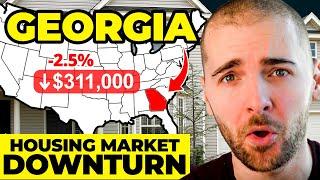 Georgia housing market on verge of downturn. Atlanta prices to drop in 2025?