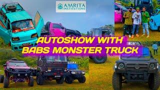 kanyakumari best |modified cars| #autoshow |At amrita college #nagercoil |#babsmonstertruck |#omni