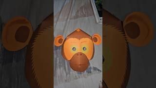 Monkey  MASK  papercraft