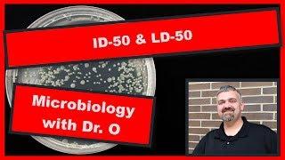 ID-50 and LD-50:  Microbiology
