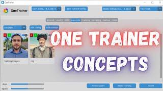 How To Properly Setup OneTrainer Concepts And Some Other Options - Quick Tutorial Before Big One