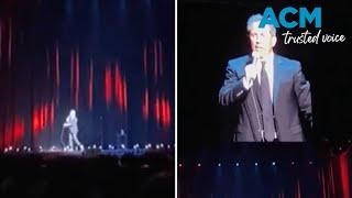 Jerry Seinfeld confronts pro-Palestine heckler at Sydney show