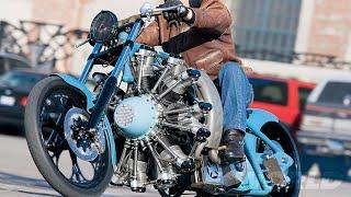 Largest TURBO RADIAL Engine Motorcycles