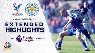 Crystal Palace v. Leicester City | PREMIER LEAGUE HIGHLIGHTS | 9/14/2024 | NBC Sports