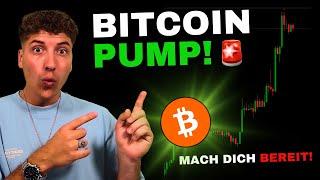 BITCOIN PUMP!! Achtung, JETZT wird's Wild!  Aktuelle Bitcoin Prognose