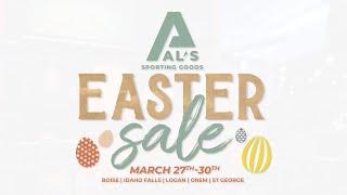 Al’s Sporting Goods Easter Sale