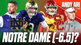 PICKING Notre Dame at USC in Los Angeles | Can Trojans SPOIL Fighting Irish's CFP Hopes in Coliseum?