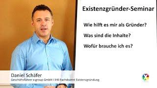 Existenzgründer-Seminar - Warum?