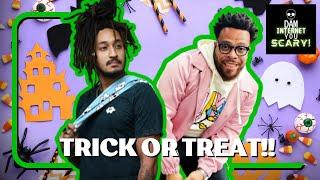 TRICK OR TREAT!   on DIYS w/Malcolm Barrett and Courtney Bee