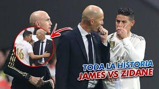 TODA la historia de “ODIO” entre James y Zidane en un VÍDEO