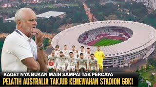  SAMPAI MELONGO MELIHAT GBK! Pelatih Australia Latihan Tertutup, Pede Menang Lawan Indonesia!