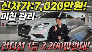 7천 넘던 G80 스포츠, 지금은 2천만 원대 실화냐? 전차주의 병적관리! 제네시스 G80 스포츠