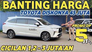 BANTING HARGA‼️PROMO DP 5 JUTA TOYOTA AVANZA VELOZ INNOVA REBORN  DISKON BESAR BUNGA KREDIT 0%