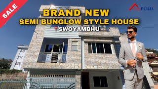 Brand New Semi Bunglow Style House on Sale at Swoyambhu | Lalpurja Nepal | Sanjaya Nepal