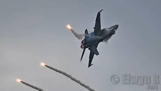 Breathtaking Display of the Finnish F-18 Hornet at Sanicole