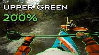 The (Much) Easier Version of the Narrows - Upper Green at 200% PFD