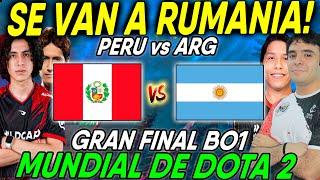 GRAN FINAL! "PERU vs ARG"[BO1] CLASIFICAN AL MUNDIAL DE DOTA 2 IESF 2023 LASI RUMANIA CAST: Chompix