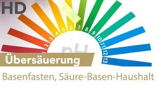 Übersäuerung – Säure-Basen-Haushalt, Basische Ernährung, Basenfasten