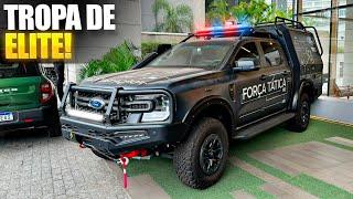 FORD RANGER XLS V6 DE POLÍCIA!!