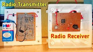 Transmitter And Receiver Circuit | Science Project | Zero Electronics