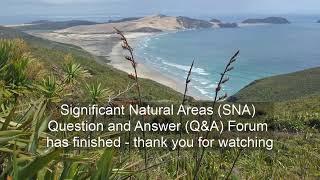 FNDC Significant Natural Areas (SNA) Question and Answer (Q&A) Forum