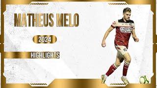 MATHEUS MELO - ATTACKING MIDFIELDER - SANTA CRUZ - PE - 2024