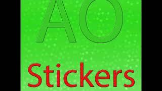 Ao stickers club party