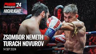 Highlight l Zsombor Nemeth Manop Muay Thai Gym vs Turach Novurov I RWS