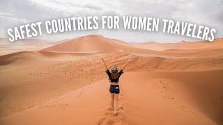 10 Countries where I felt SAFEST Traveling ALONE (+ 5 That Are NOT)