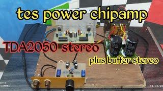 tes tda2050 stereo plus buffer stereo