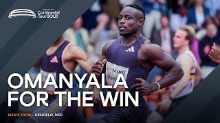 Ferdinand Omanyala rules the 100m at the FBK Games | Continental Tour Gold 2024