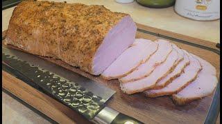 Pieczony schab - domowa wędlina do kanapek / baked pork loin  I MajkelGotuje