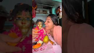 कृष्ण  ji ने लीला se मुझे फूल दिया | Aarti sahu | #shorts #krishna