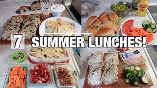 WEEK OF LUNCHES! | 7 SUMMERTIME EASY MEALS