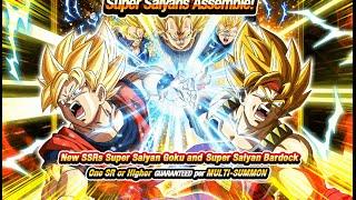 500 STONES SUMMON!!! DBZ Dokkan Battle FULL POWER! Super Saiyans Assemble!