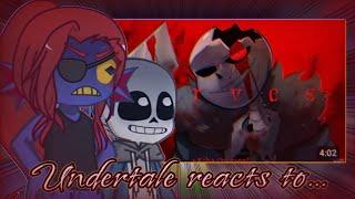 Undertale reacts to nerves. || Horrortale song || ~xXtha original~